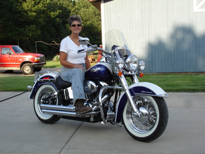 2007 Harley Davidson FLSTN Softail Deluxe photograph
