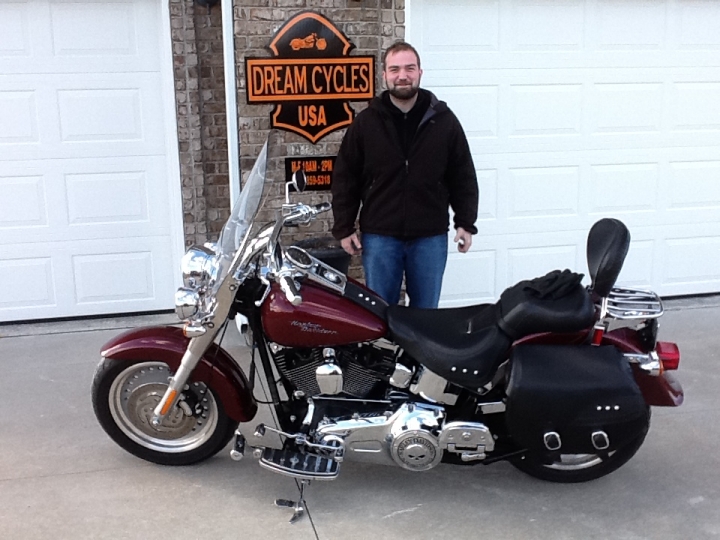 2008 Harley Davidson Fat Boy photograph