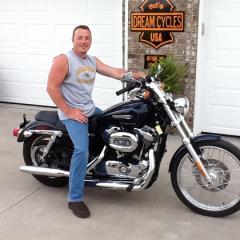 2009 Harley Davidson XL 1200 C Sportster thumbnail