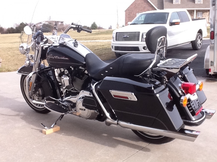 2012 Harley Davidson Road King FLHR photograph