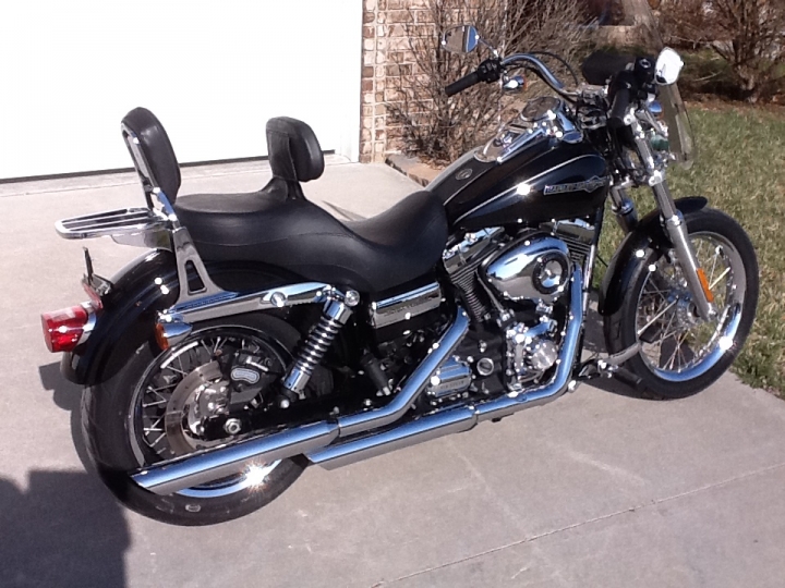 2012 Harley Davidson Super Glide Custom FXDC photograph