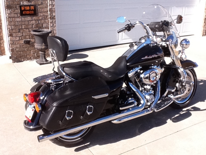 2012 Harley Davidson Road King FLHR photograph