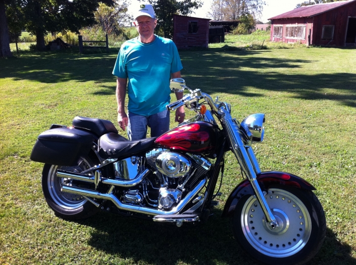2009 Harley Davidson FAT BOY   FLSTF photograph