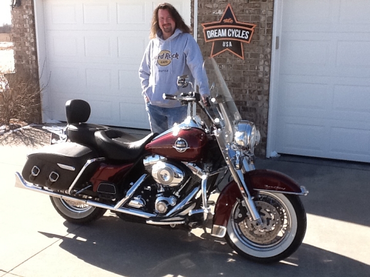 2008 Harley Davidson FLHRC Road King Classic photograph
