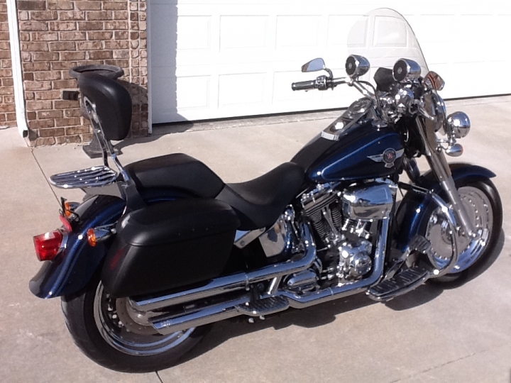 2013 Harley Davidson FAT BOY   FLSTF photograph